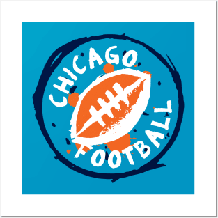 Chicago Football 02 Posters and Art